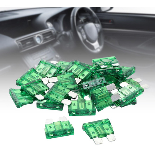 Juego De Fusibles De Cuchilla De Repuesto Para Coche, 30a