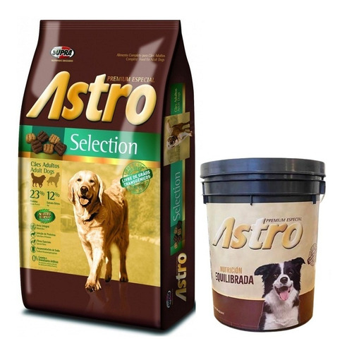 Comida Perro Astro Selection 15k + 2k Con Regalo