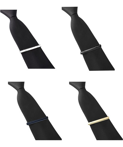 Clip Para Corbatas Jstyle, Para Hombres, 4 Unidades