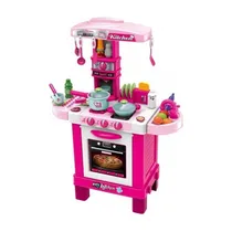 Comprar Cocina Infantil Niños Niñas Luz  Sonido Horno Vajilla Vapor 