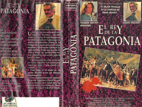 El Rey De La Patagonia Vhs Omar Sharif Federico Luppi