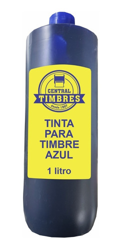 Tinta Para Timbre De Goma De 1 Litro - Central Timbres