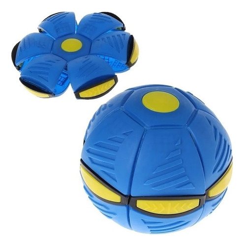 Ufo Magic Disco Volador Transformadores Bola Azul 1 Pieza