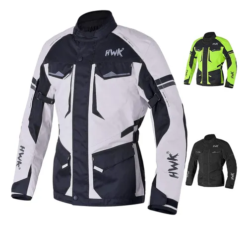 comprar Chaqueta De Protección Para Motociclista Hwk M Gris Claro