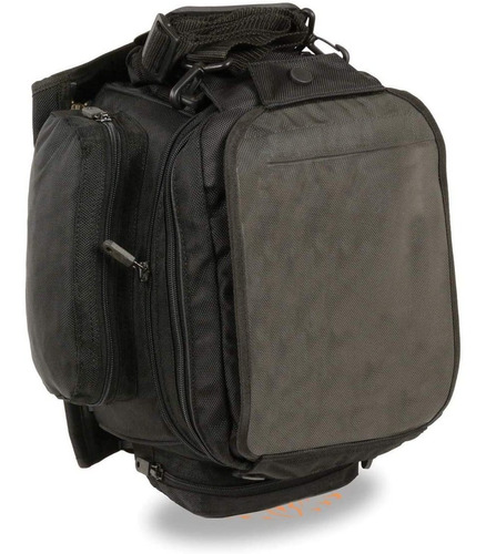  Shblkpcs Black Large Nylon D Magnetic Tank Bag