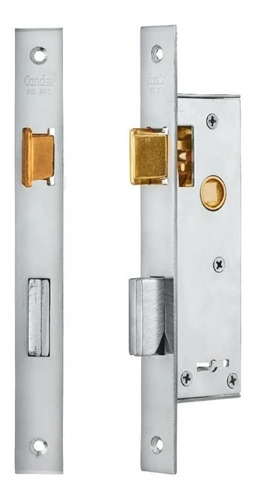 Imagen 1 de 1 de Cerradura Candex 121 Puerta Batiente Angosto Fina Chica Tuyu