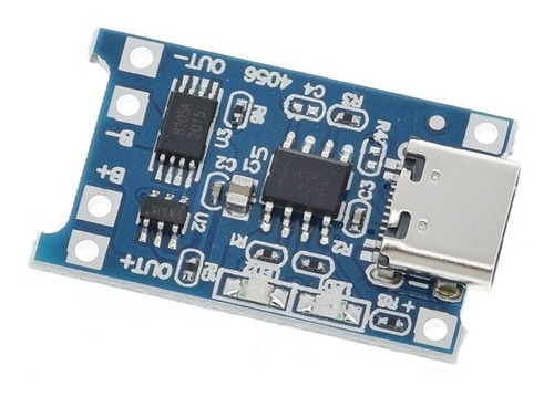 Imagen 1 de 2 de Modulo Tp4056 Micro Mini Usb C Batería Litio 18650 Arduino