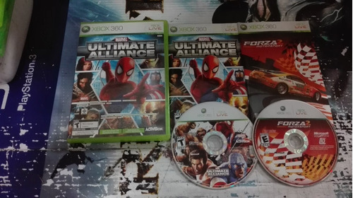 Marvel Ultimate Alliance Y Forza Motorsport 2 Para Xbox 360