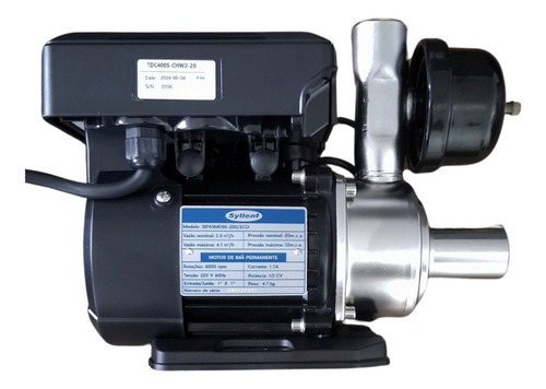 Bomba De Pressurização 1,0 220v Inverter Std Com Flexível