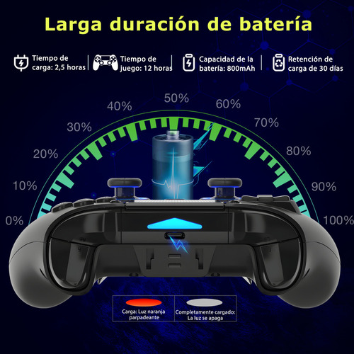 Controlador De Joystick Sem Fio Para Ps5 Ps4 Ps3 Ios