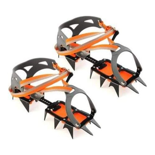 Crampones 14 Puntas De Acero Antideslizante Para Hielo 