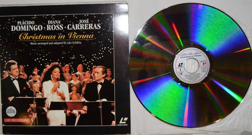 Imagem 1 de 3 de Frt Grátis Placido Domingo 2 Laserdiscs Miami Diana Ross