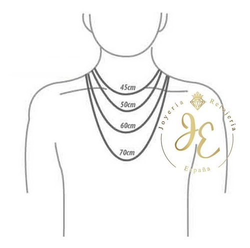 Cadena Oro 18k Ley Legitimo Hombre Entrelazado Jespaña Cc_90