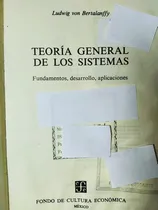 Comprar Libro Teoría General De Los Sistemas Von Bertalanffy 180aa4
