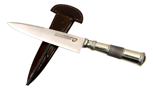 Cuchillo Artesanal Inox 440 Dagger Pampa Cabo Alpaca