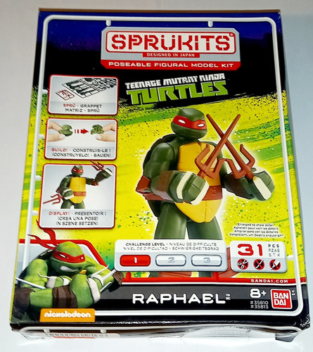 Sprukits Tmnt Rafael  Model Kit Marca Bandai