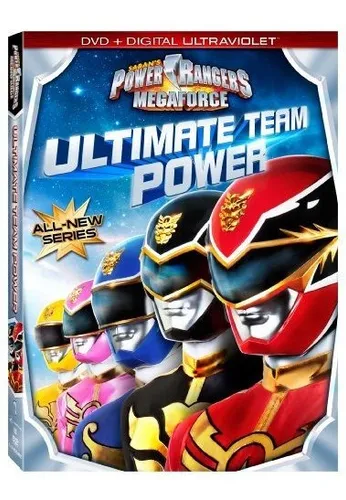 Power Rangers Megaforce: Ultimate Team Power Dvd + Digital.