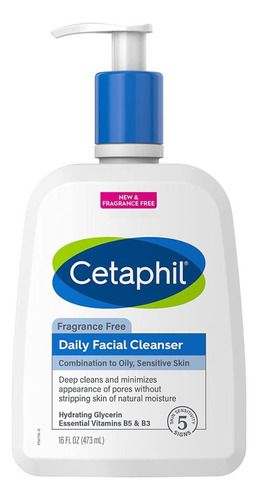 Cetaphil Limpiador Facial Diari - mL  Momento de aplicación Día/Noche Tipo de piel Grasa/Mixta/Sensible