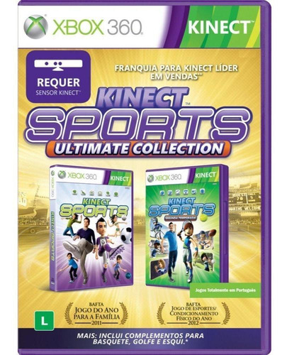 Kinect Sports Ultimate Collection Xbox 360 Midia Fisica