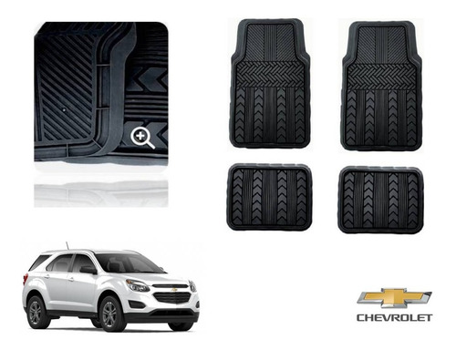 Kit Tapetes 4 Piezas Chevrolet Equinox 2014 Race Track