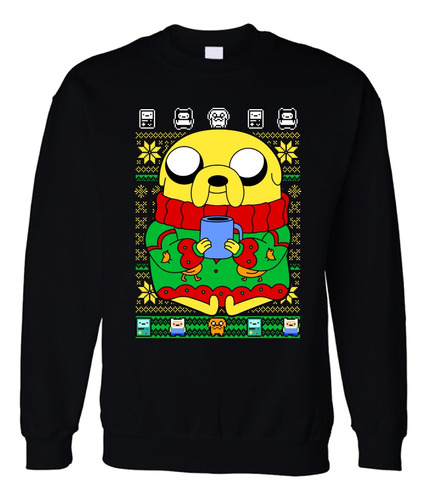 Sudadera Navidad Ugly Christmas Sweater Adventure Time N3 B2