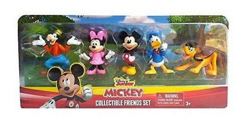 Juego De 5 Figuras Coleccionabl Disney Junior Mickey Mouse 