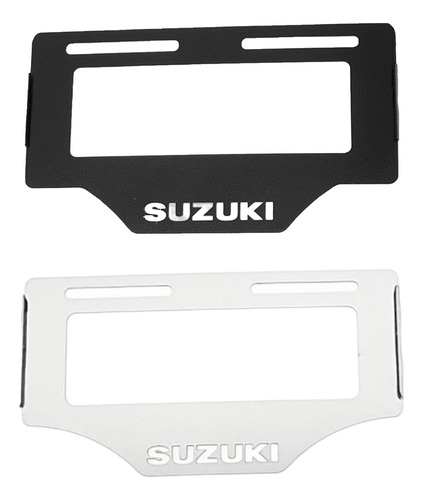 Protector Portaplaca Suzuki Porta Placa Suzuki Antivibración