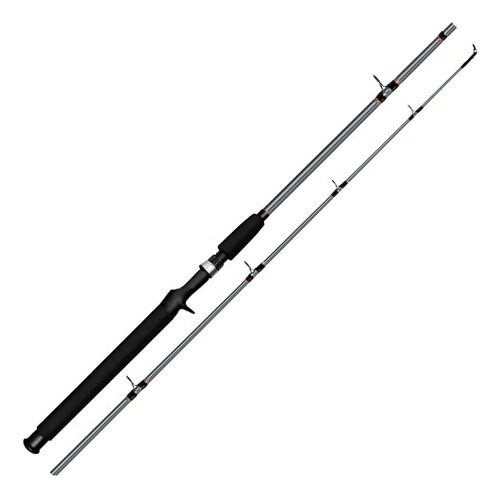 Vara Para Pesca Pesqueiro 2,10 Resistente 20-40lbs Tamba Cor Cinza