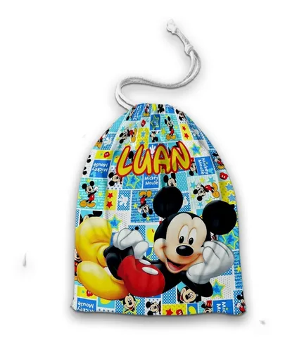 comprar 10 Sacolinhas Surpresa Personalizada Tecido (15x20)