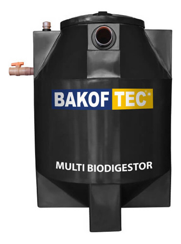 Fossa Séptica Bio Polietileno 1.500 Litros Bakof Tec