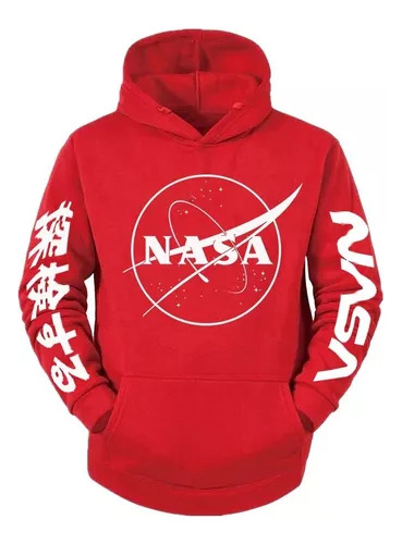 Buzo Canguro Nasa - - Aesthetic Japan Unisex