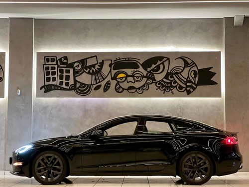 Imagem 3 de 15 de Tesla Model S Plaid 2022 1.500km Com Teto Solar Eletrico Top