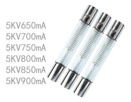 10x Fusible Para Horno De Microondas 5kv A 0.8a Alto Voltaje