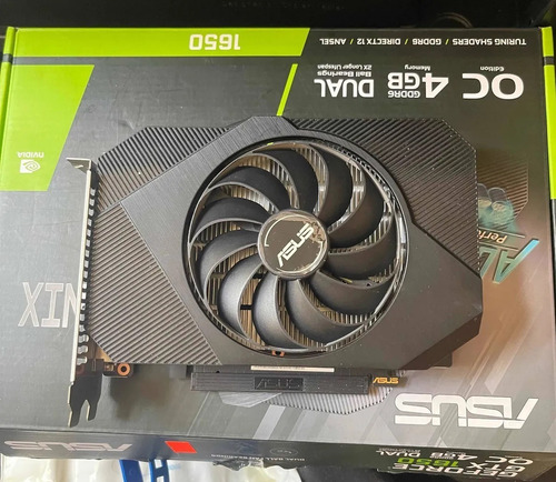Imagen 1 de 4 de Tarjeta De Video Gtx 1650 4gb Cambio