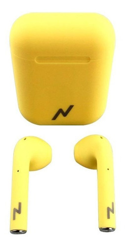 Auricular Bluetooth Inalámbrico Ng Btwins 5s Amarillo 