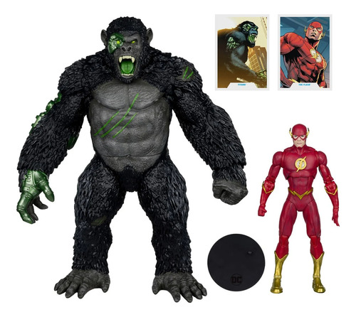 Mcfarlane Toys - Dc Multiverse Titano Vs The Flash 2 Pack