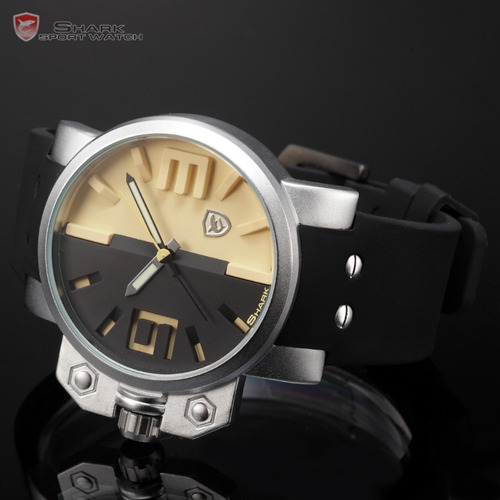 Distribuidor Oficial - Reloj Shark Salmon - Dial 3d - Acero
