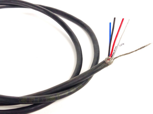 Cabo Aft 4x22 Awg Bld Malha Cobre Sn Preto 50mts