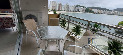 Imagem 2 de 30 de Apartamento Alto Padrão Com 2 Dormitórios Sendo 1 Suíte, Lazer No Condomínio E Vista Total Para O Mar. - 3578