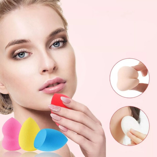 Cuidado Facial Esponjas Maquillaje Base Aplicador Maquillaje