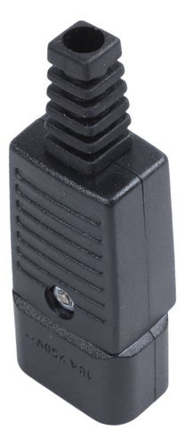 2 Enchufes Negros Iec-320 C14 Macho, Conector De Entrada De