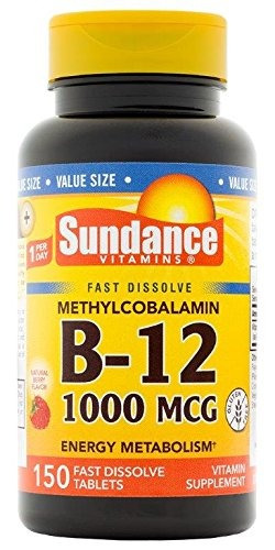 Sundance Methylcobalamin La Vitamina B-12 1000 Mcg Fast Diso