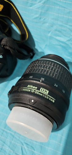 Nikon D3100 Lente 18-55 + 55-200 + Cartão 16gb Preto (Usado)