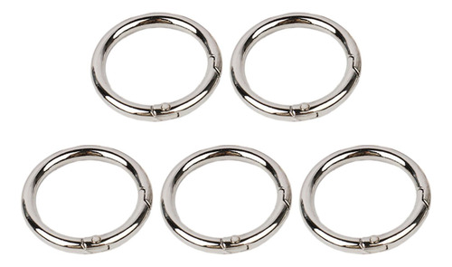 5x Anillos De Resorte, Hebillas, Mosquetón, Broches, 32mm