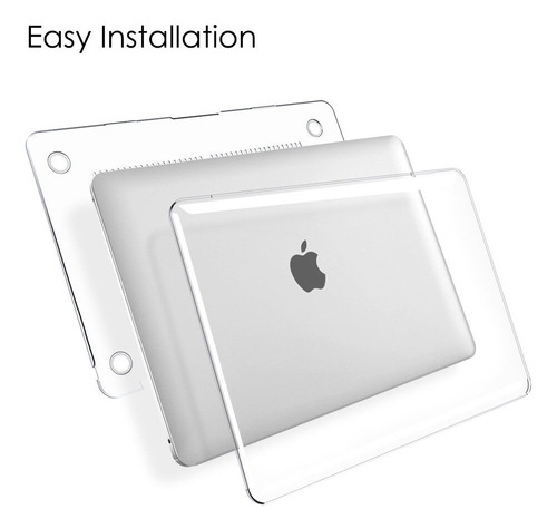 Protector Funda Rígida Macbook Air 13.3 Mac M1 Transparente