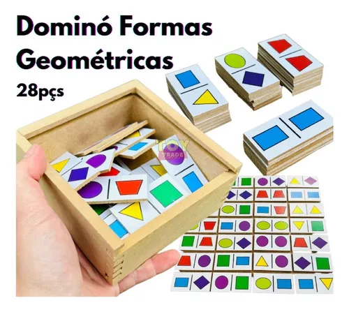 Jogo de Dominó das Formas Geométricas