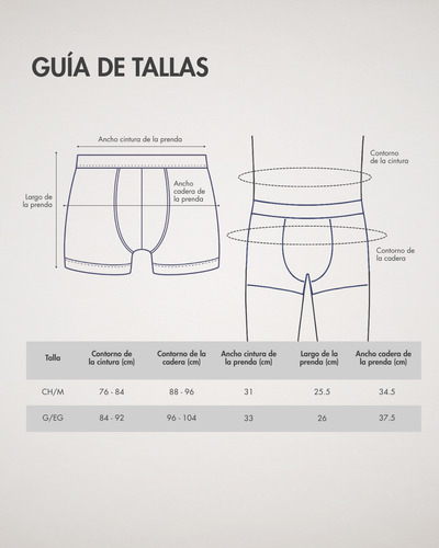 Bóxer Sin Costuras Mercado Libre Basics De Hombre- 5 Piezas