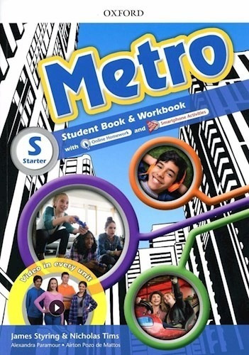 Metro Starter Student Book & Workbook (with Online Homework