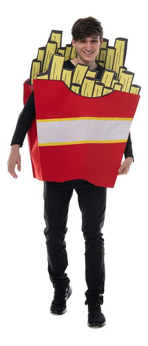 Fantastcostumes Disfraz De Papas Fritas Para Adultos Pareja 