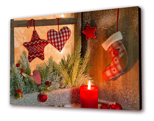 Cuadro 50x30 Cms Decorativo 2 - Navidad